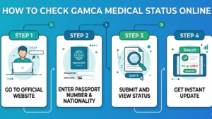 Gamca Medical Status Online