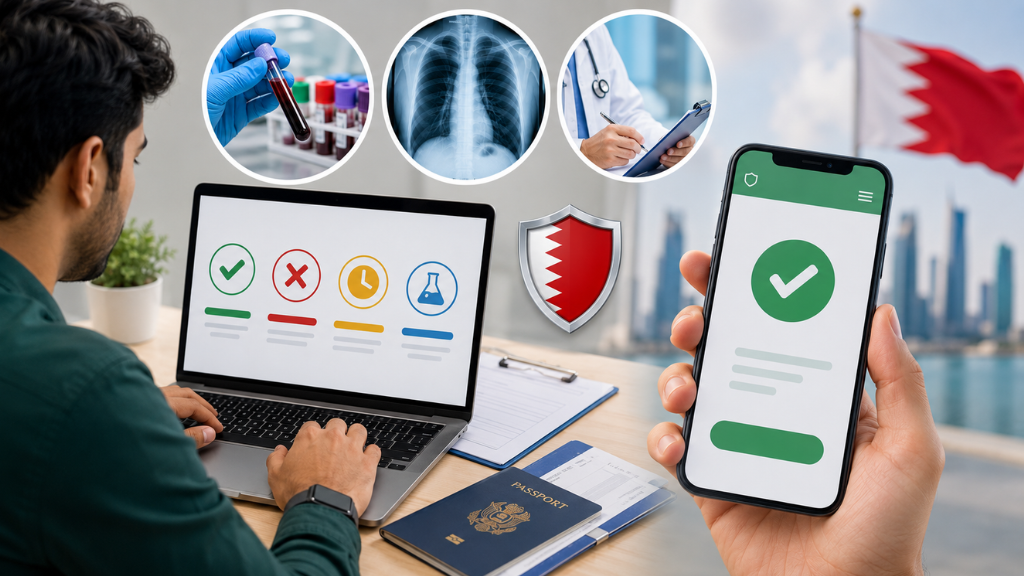 GAMCA Medical Status for Bahrain