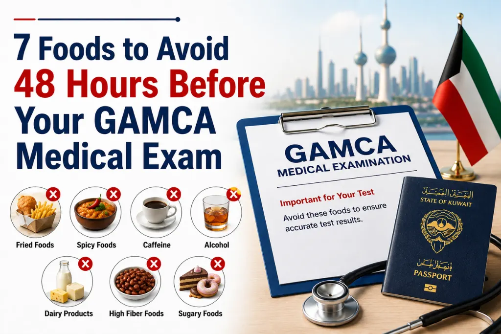 7 Foods to Avoid 48 Hours Before Your GAMCA Medical Exam