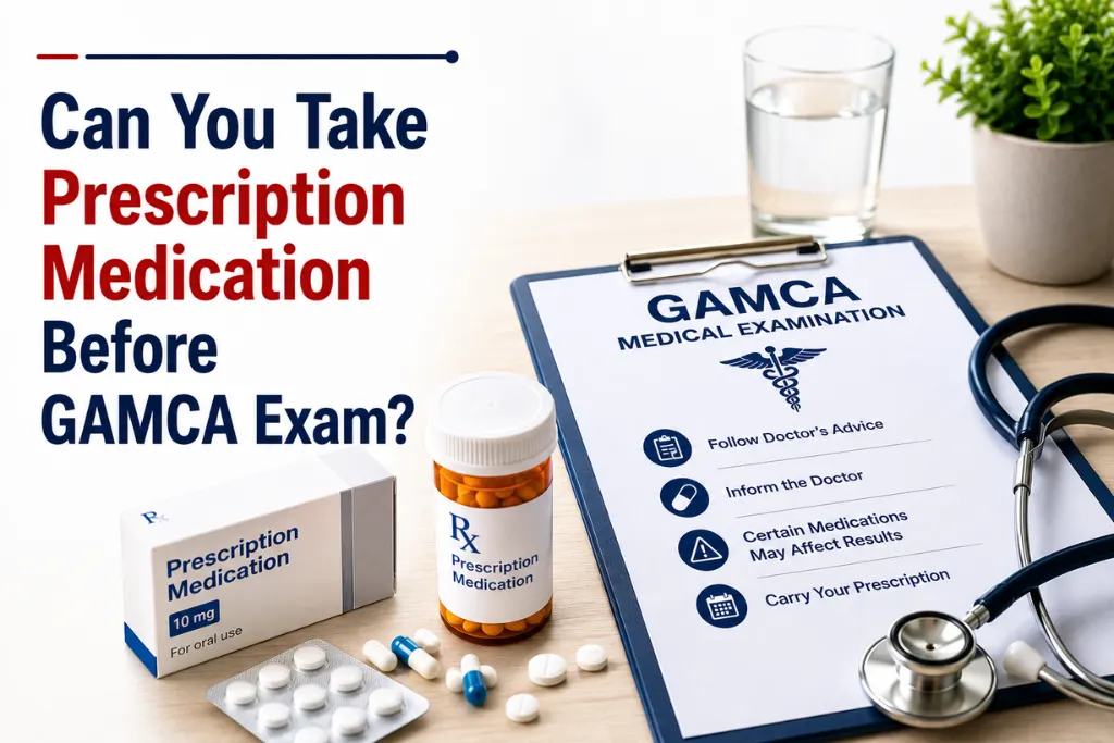 Can You Take Prescription Medication Before GAMCA Exam?