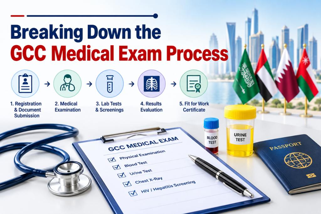 GCC Medical Exam Process