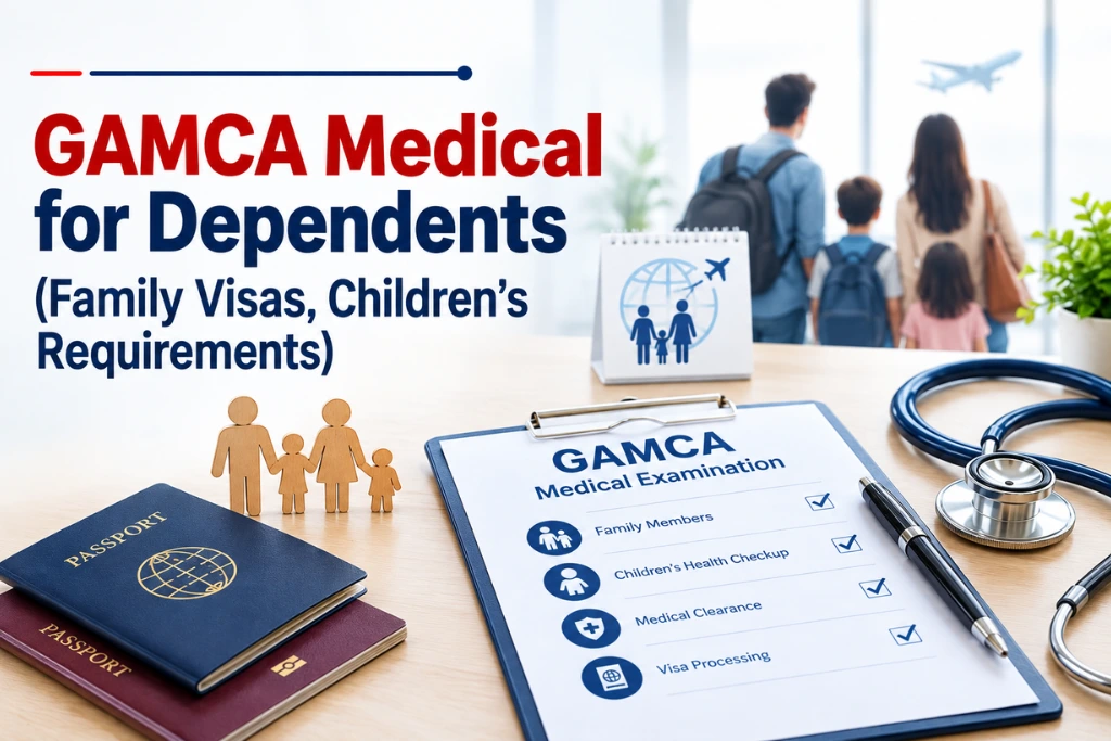 GAMCA Medical for Dependents
